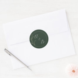 eeuwige liefde | Lucky | huwelijksuitnodiging Ronde Sticker