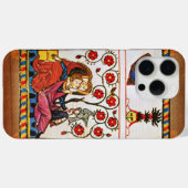 EEUWIGE LIEFDE Middeleeuwse Miniatuur Perkament Case-Mate iPhone Case (Achterkant (horizontaal))