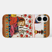 EEUWIGE LIEFDE MONOGRAM perkament Case-Mate iPhone Case (Achterkant (horizontaal))