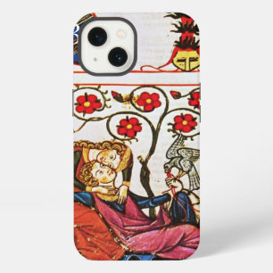 EEUWIGE LIEFDE MONOGRAM perkament iPhone 13 Hoesje