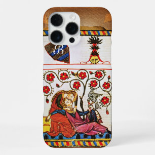 EEUWIGE LIEFDE MONOGRAM perkament iPhone 16 Pro Max Hoesje