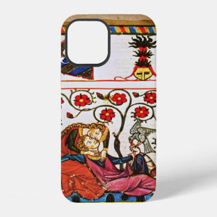 EEUWIGE LIEFDE MONOGRAM perkament iPhone 12 Hoesje