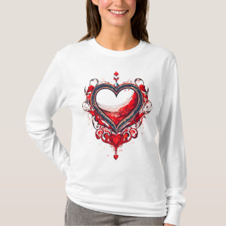 Eeuwige liefde omarmt design. t-shirt