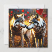 Eeuwige liefde ontketend: Valentijnsdag Kaart (Achterkant)