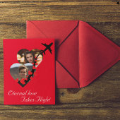 Eeuwige Liefde Paar, Foto, Romantisch, Bruiloft Kaart