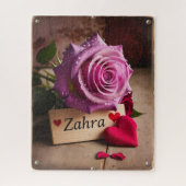 Eeuwige liefde puzzel legpuzzel (Verticaal)