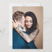 Eeuwige liefde, red de datum save the date (Achterkant)