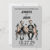 Eeuwige liefde, red de datum save the date (Voorkant)