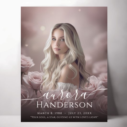 Eeuwige Liefde - Rozen Viering van het Levensteken Poster