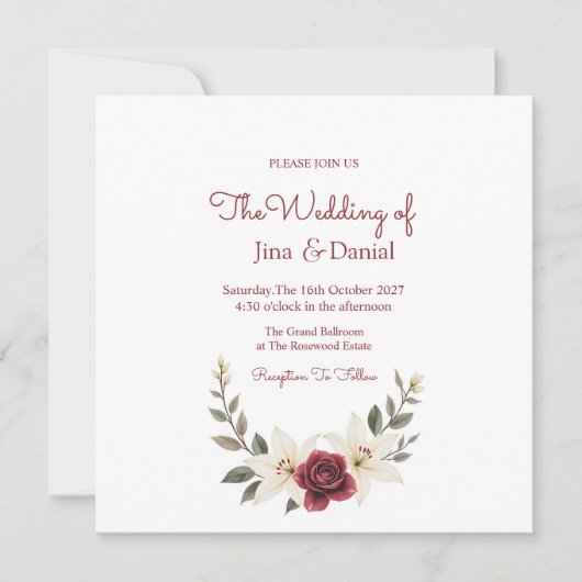 Eeuwige Liefde Save The Date (Voorkant)