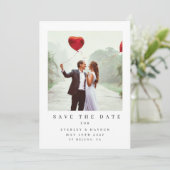 Eeuwige Liefde, save the date, aankondiging (Staand voorkant)