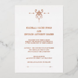 Eeuwige Liefde Twilight Bella en Edward Bruiloft Folie Uitnodiging