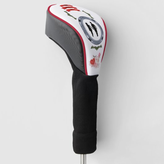 Eeuwige Liefde Valentijn's Vector Golfheadcover (Schuin)