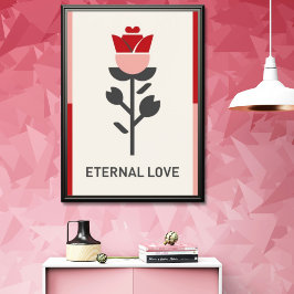 Eeuwige Liefde Valentijnsdag Poster