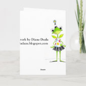 Eeuwige Liefde - Wenskaart Feestdagen Kaart (Achterkant)