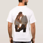 Eeuwige liefdesgloed t-shirt (Achterkant)