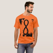Eeuwige lus-T-shirt T-shirt (Voorkant volledig)
