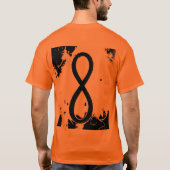 Eeuwige lus-T-shirt T-shirt (Achterkant)