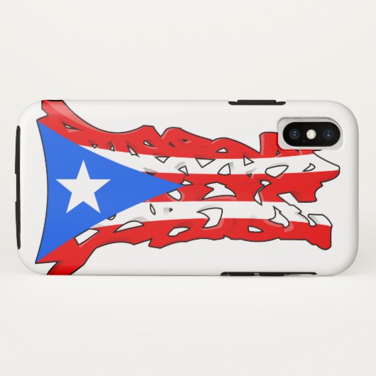 Eeuwige Lyphe Puerto Rico Case-Mate iPhone Case (Achterkant (horizontaal))