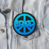 Eeuwige Lyphe Vrede Ronde Button 4,0 Cm (In situ)