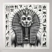 Eeuwige Majesteit: Farao van Egypte Poster (Voorkant)