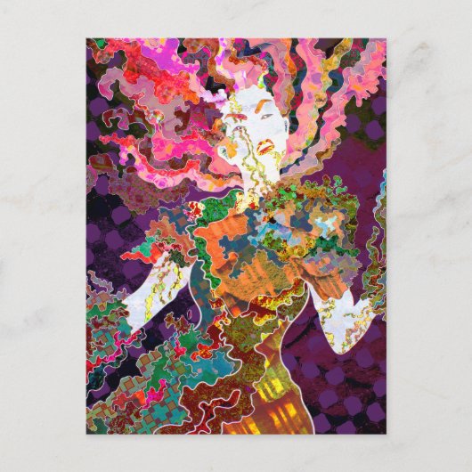 Eeuwige metamorfose briefkaart (Voorkant)