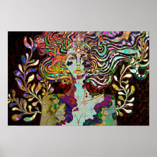 Eeuwige metamorfose poster (Voorkant)