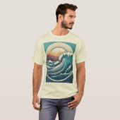 Eeuwige Oceaanstijging. T-shirt (Voorkant volledig)