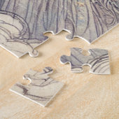 Eeuwige Omarming – Zon & Maan Liefde Legpuzzel (Zijkant)
