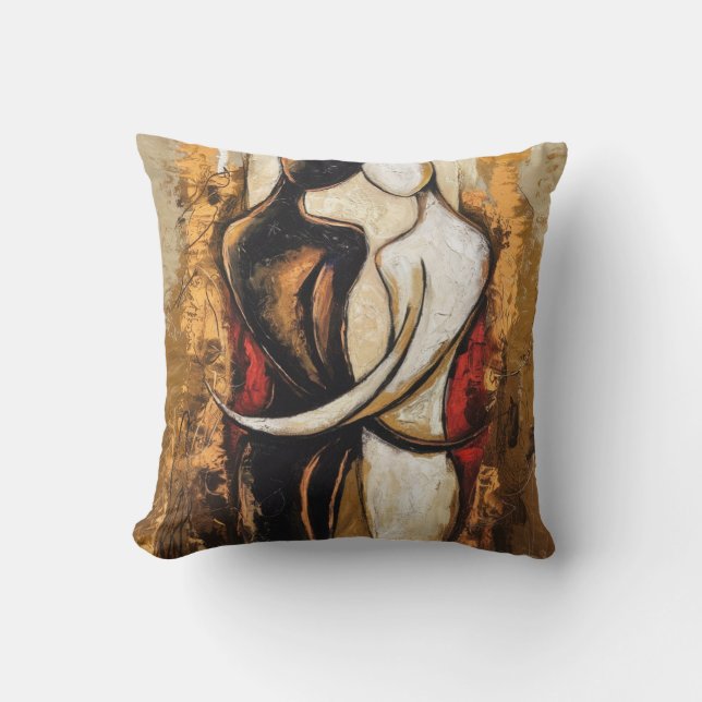 Eeuwige omhelzing kussen (Voorkant)