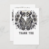 Eeuwige omhelzing: liefde voorbij het leven bedankkaart (Voorkant / Achterkant)