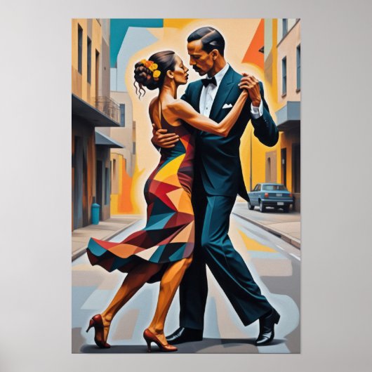 Eeuwige Omhelzing: Tijdloze Tango | POSTER (Voorkant)