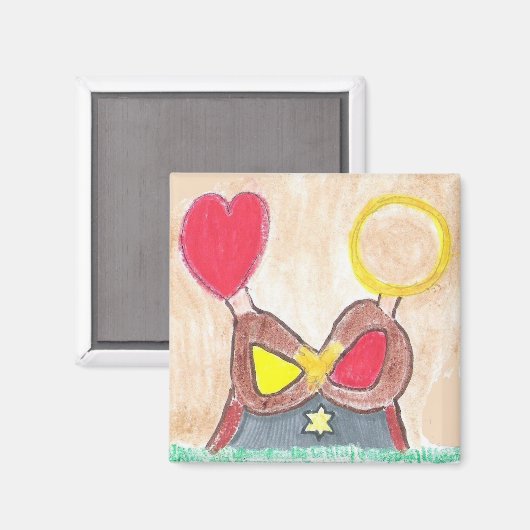 Eeuwige Oneindige Liefdevolle Eenheid Magneet (Voorkant / Achterkant)