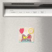 Eeuwige Oneindige Liefdevolle Eenheid Magneet (Insitu (Vaatwasser))