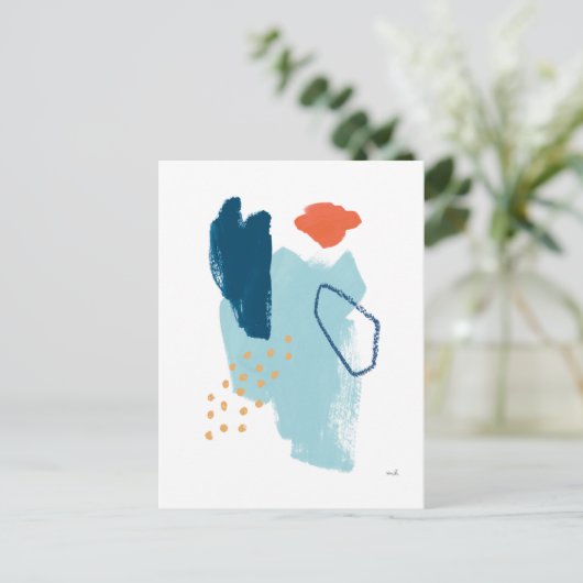 Eeuwige Optimist Briefkaart (Staand voorkant)