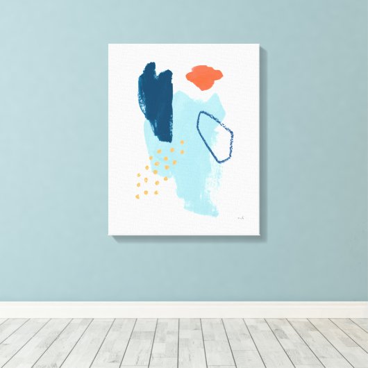 Eeuwige Optimist Canvas Afdruk (Insitu (Houten vloer))