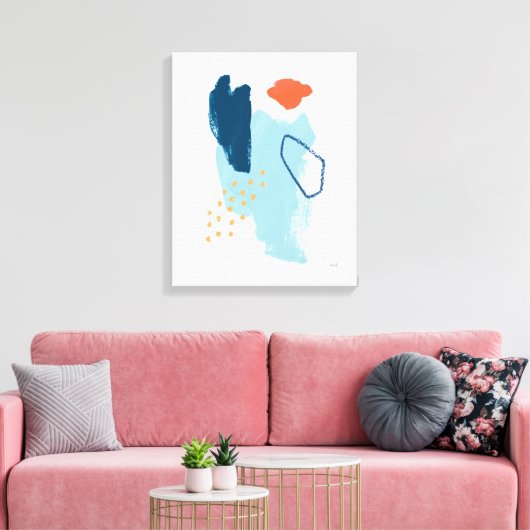 Eeuwige Optimist Canvas Afdruk (Insitu (Woonkamer))