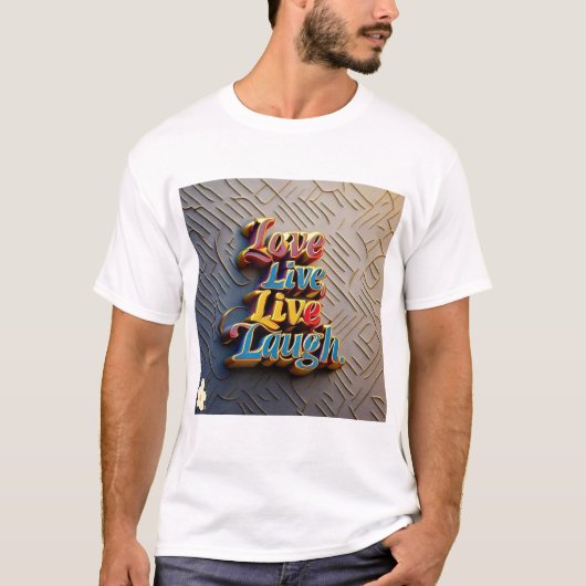 "Eeuwige positiviteit" T-shirt (Voorkant)