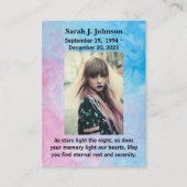 Eeuwige Sereniteit Gepersonaliseerde Sympathie Kaa Contactkaartje (Voorkant)