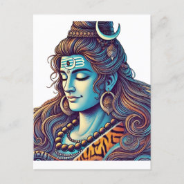 Eeuwige Shiva: De Allerhoogste Yogi in Goddelijke  Briefkaart