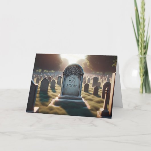 eeuwige sluimering kaart (Voorkant)