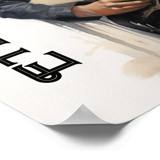 Eeuwige Steampunk Stijl Jonge Vrouw Poster (Hoek)