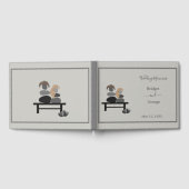 Eeuwige Stenen paar Boho bruiloft Gastenboek (Volledig)