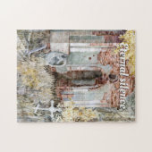 Eeuwige stilte op het kerkhof legpuzzel (Horizontaal)
