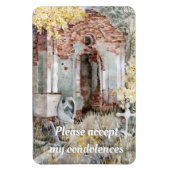 Eeuwige stilte op het kerkhof magneet (Verticaal)