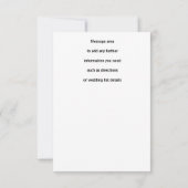 💍 Eeuwige storing: Weirdcore trouwkaart Kaart (Achterkant)