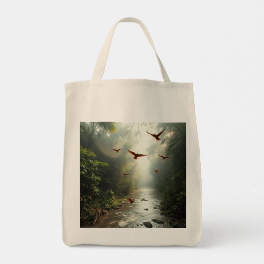 eeuwige stroom tote bag (Achterkant)