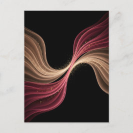 Eeuwige Stroom van Liefde — Abstracte Romantische  Briefkaart
