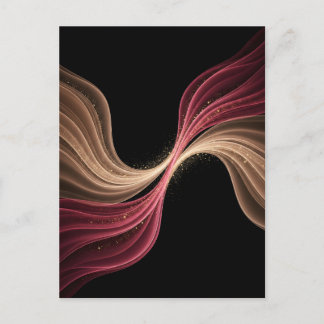 Eeuwige Stroom van Liefde — Abstracte Romantische Briefkaart