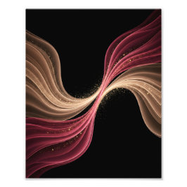 Eeuwige Stroom van Liefde — Abstracte Romantische  Foto Afdruk